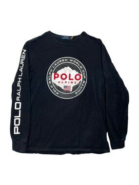 Polo Ralph Lauren Men’s USA Alpine Ski Collection Wrld Cup Racing Shirt 92 Large